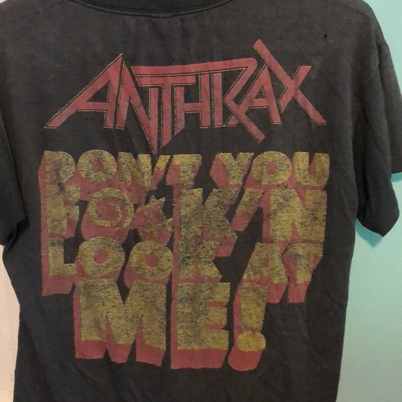 Anthrax vintage tee - Picture 6 of 7